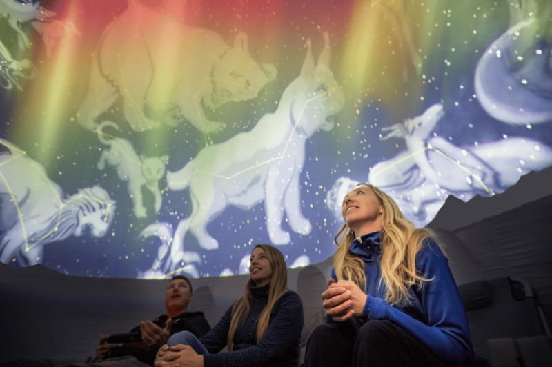 Jasper: Planetarium Indoor Dome Experience - What You’ll See: Aurora Borealis, Planets, Nebulas, and Star Clusters