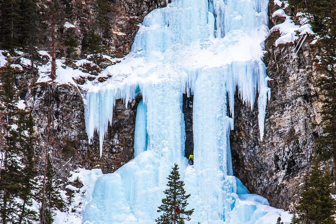 Johnston Canyon Frozen Waterfalls - Small Group Tour - What to bring (and what to plan around): park pass, water, and lunch