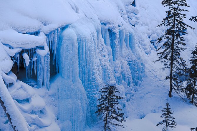 Johnston Canyon Frozen Waterfalls - Small Group Tour - How long is the tour, and how much walking is realistic?