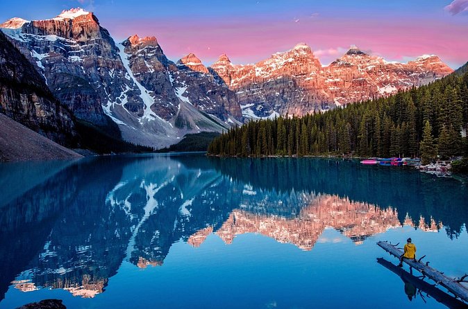 Lake Louise and Moraine Lake Golden Hour Tour - Comfort and Convenience: Air-Conditioned Rides, Bottled Water, and a Mobile Ticket