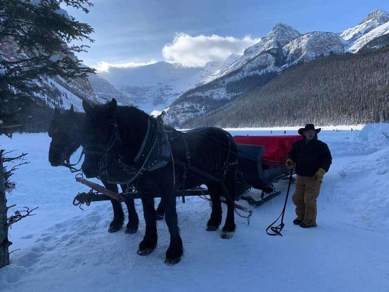 Lake Louise Winterland Tour - From Banff Hotels to the Lake: The 4-Hour Van Rhythm