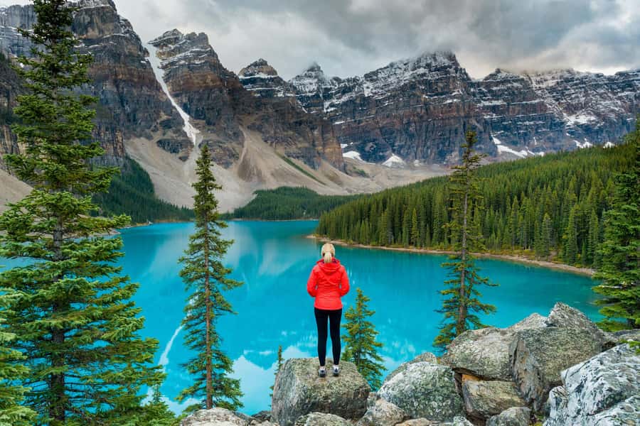 Lake Moraine Lake Louise Johnston Canyon Banff Town Day Tour - Quick hits before you go