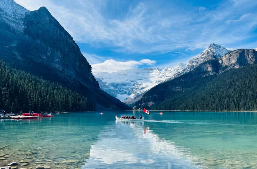 Louise, Moraine/Johnston Canyon, Minnewanka & Banff Town - Pickup that keeps the day from falling apart (Calgary, Canmore, Banff)