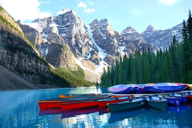 Moraine Lake, Lake Louise & Banff Secrets | Award-Winning Tour - Banff Train Station start: what “smooth” looks like at 8 hours