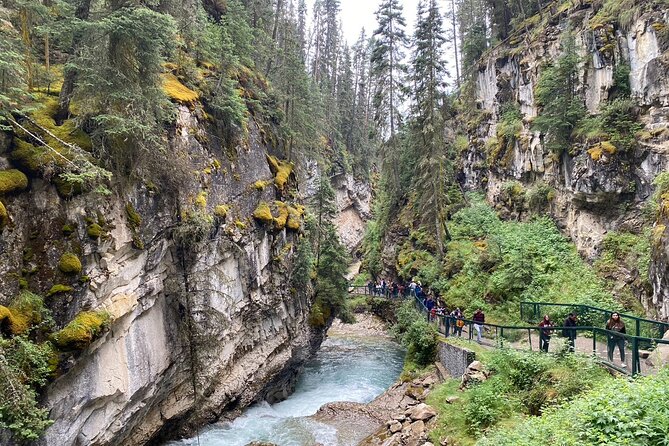 Moraine Lake Lake Louise Johnston Canyon Emerald Lake Day tour - Lunch at the Lake Louise Visitor Information Centre: plan to pay for your meal