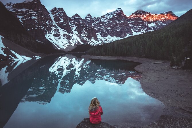 Moraine Lake & Lake Louise Sunrise | Award-Winning Premium Tour - Stop 4: Lake Louise again (calm water, trail choices, and canoe time)