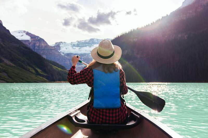 Moraine Lake Sunrise & Lake Louise from Calgary/Canmore/Banf - The warm beverage moment: why small touches actually change sunrise