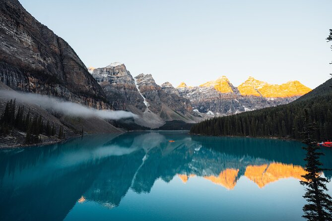 Moraine Lake Sunrise & Lake Louise Golden Hour Experience - Quick takeaways before you book