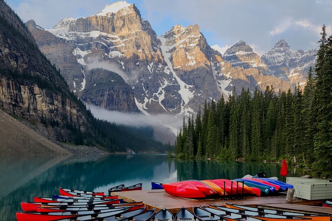 Moraine Lake Sunrise or Daytime shared tour w/ Lake Louise option - Moraine Lake: Rockpile Views and the Best Use of 2 Hours