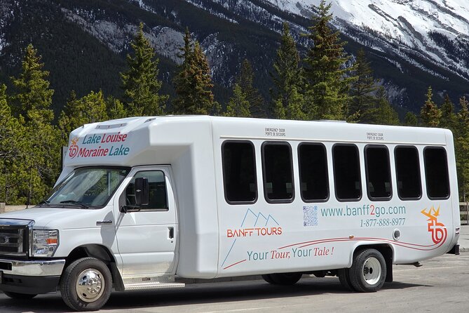 Shuttle Service between Canmore, Banff, Moraine Lake, Lake Louise - Key things to know before you go