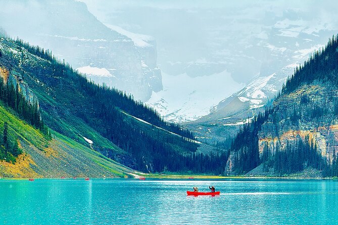 ShuttleBus 2way Banff to Lake Louise (1Hr) and Moraine Lake (1Hr) - Castle Mountain Lookout and Vermilion Lakes: quick photo brakes with real character