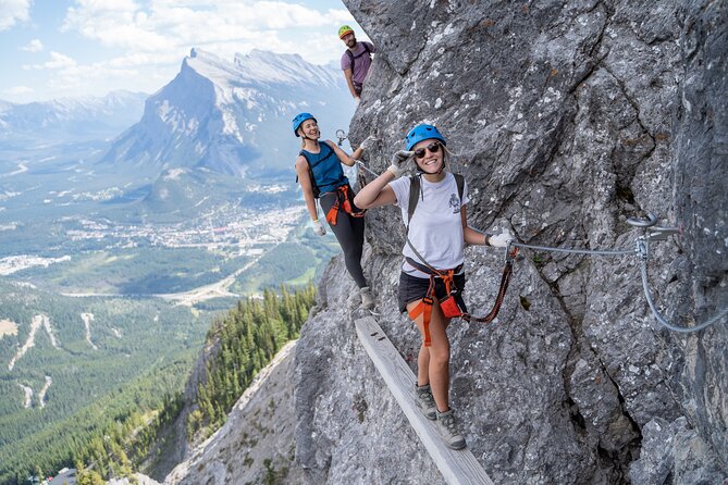 Small-Group Guided Via Ferrata Climbing with Banff's Best Views - Key things that make this via ferrata work so well
