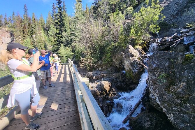 Sundance Canyon eBike and Hike Guided Tour - Returning by e-bike along the Bow River