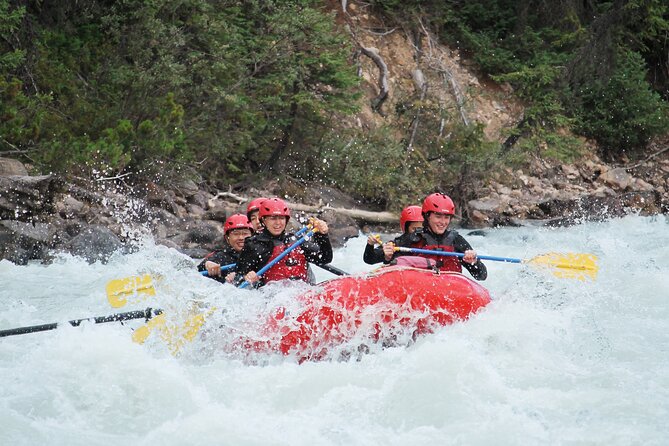 Sunwapta Challenge Whitewater Rafting: Class III Rapids - Jasper scenery from water level: wildlife and views that take you off mute