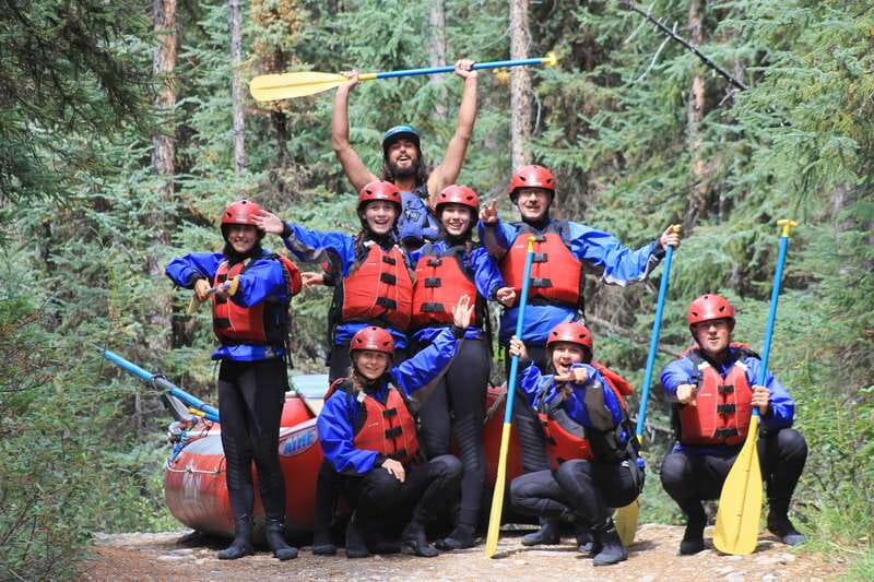 Sunwapta Challenge Whitewater Rafting in Jasper - Where the Day Happens: Jasper National Park On Both Sides of the River