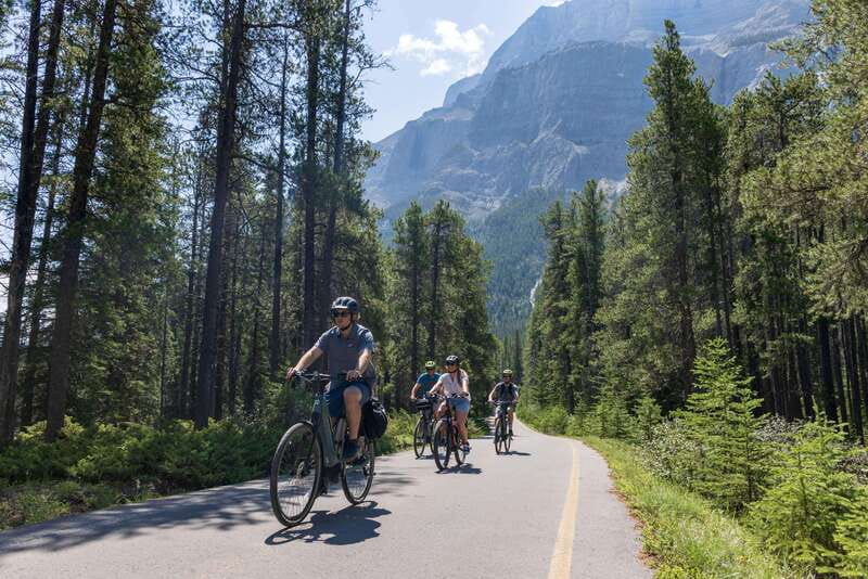 The Local Banff Explorer - E-Bike Tour - Bow River Cycling and Bow Falls Viewing Time