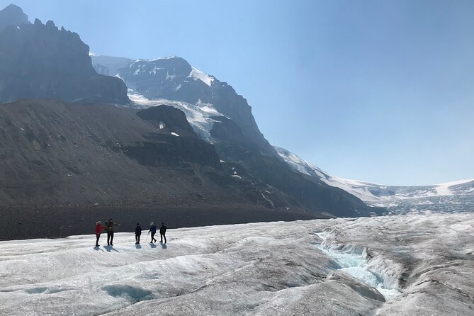 Tread Lightly Glacier Hikes - Entering the Athabasca Glacier in a Small Group (Max 10)