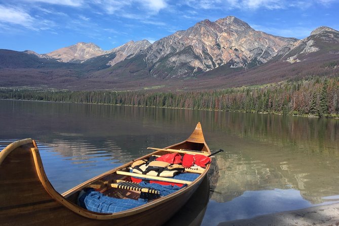Wild Current Canoe Adventure Join a small group - The route around Pyramid and Patricia Lakes (plus the Jasper National Park feel)